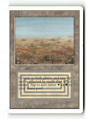 Scrubland (2ED-282) [Oldschool] Unlimited Edition - Scan (LB-176) High End MTG Single Wizards of the Coast