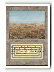 Scrubland (2ED-282) [Oldschool] Unlimited Edition - Scan (LB-177) High End MTG Single Wizards of the Coast