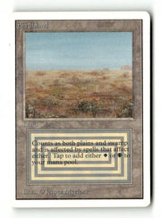 Scrubland (2ED-282) [Oldschool] Unlimited Edition - Scan (LB-178) High End MTG Single Wizards of the Coast