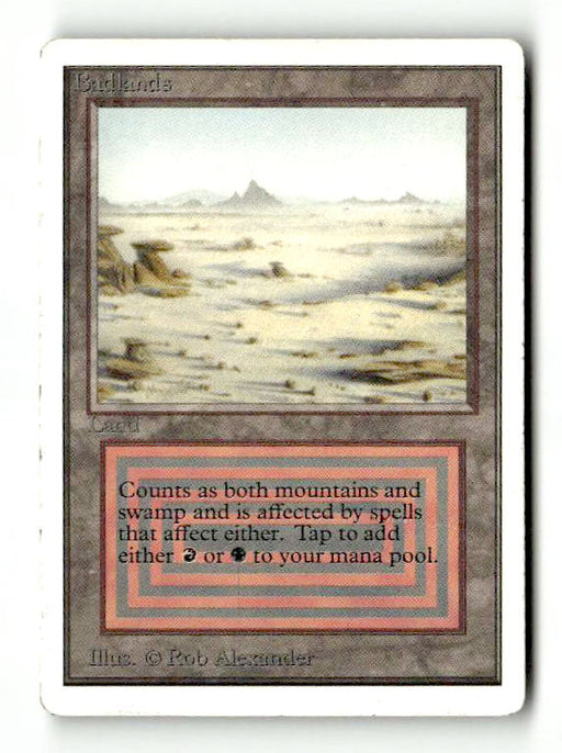 Badlands (2ED-) [Oldschool] Unlimited Edition - Scan (LB-181) High End MTG Single Wizards of the Coast