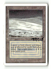 Tundra (Artist Signed) (2ED-285) [Oldschool] Unlimited Edition - Scan (LB-186) High End MTG Single Wizards of the Coast