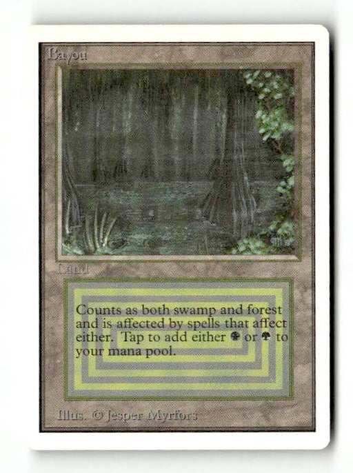Bayou (2ED-) [Oldschool] Unlimited Edition - Scan (LB-190) High End MTG Single Wizards of the Coast