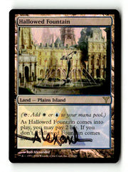 Hallowed Fountain (Artist Signed) (DIS-174) [Dissension] Foil - Scan (LB-215) High End MTG Single Wizards of the Coast