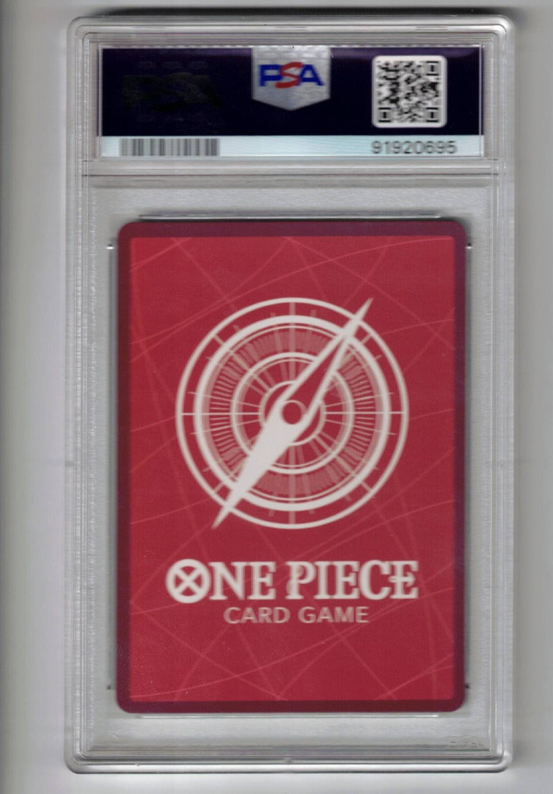 Kouzuki Oden (Alternate Art) [Romance Dawn] - Scan: PSA GEM MT 10 (LB-113) One Piece Single - High End and Graded Bandai