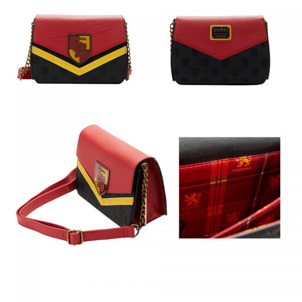 Loungefly: Gryffindor Chain Crossbody Apparel & Merchandise Loungefly   
