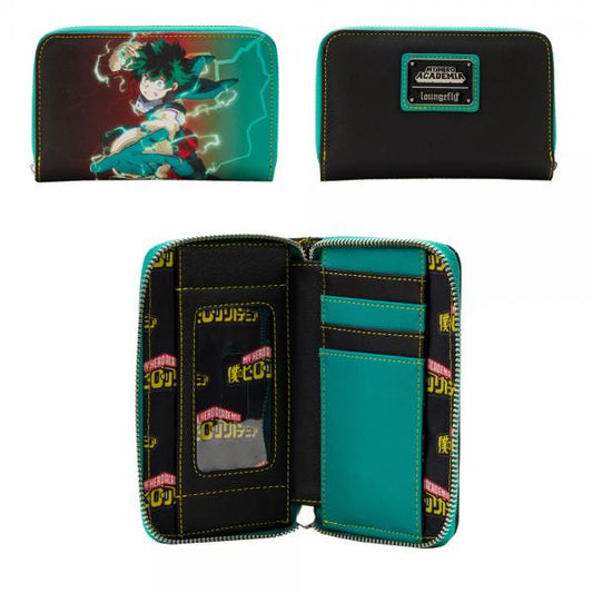 Loungefly: My Hero Academia Deku Zip Wallet Apparel & Merchandise Loungefly   