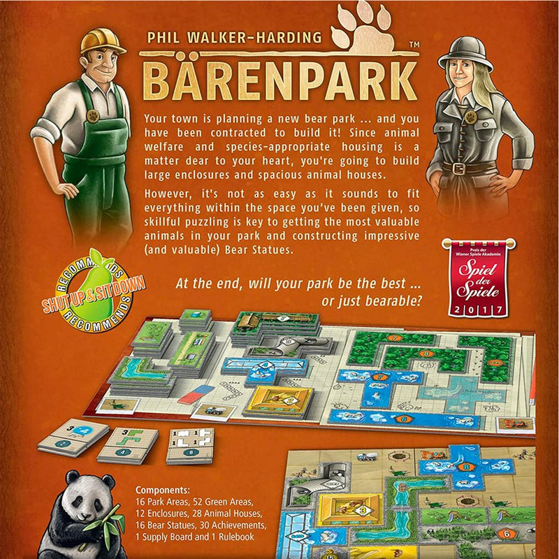 Barenpark Board Games Lookout Games   