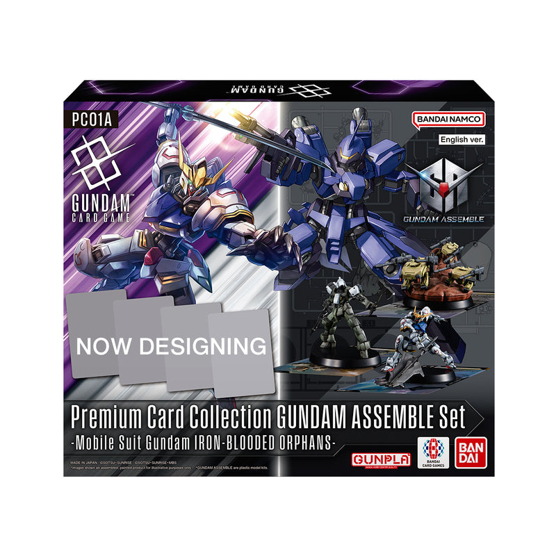 Gundam Card Game + Assemble: Premium Collection Set [Iron-Blooded Orphans] [PC-01A] (Release Date: February 27) Gundam Card Game Sealed Bandai