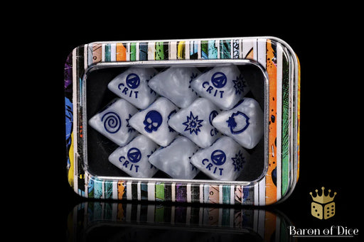Baron of Dice: "Four For All" D8 Skirmish Dice Set Dice & Gaming Accessories Baron of Dice