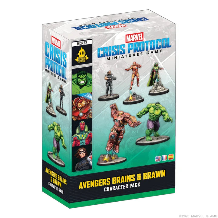 Marvel Crisis Protocol: Avengers Brains & Brawn Character Pack