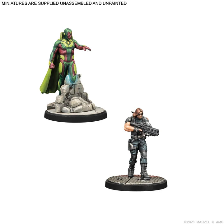 Marvel Crisis Protocol: Avengers Brains & Brawn Character Pack