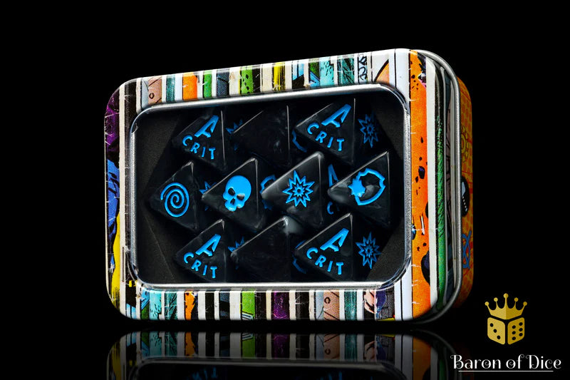 Baron of Dice: "Lady Warriors" D8 Skirmish Dice Set Dice & Gaming Accessories Baron of Dice