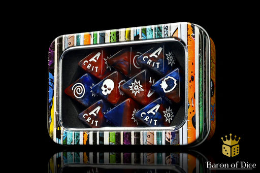 Baron of Dice: "The Protectors" D8 Skirmish Dice Set Dice & Gaming Accessories Baron of Dice