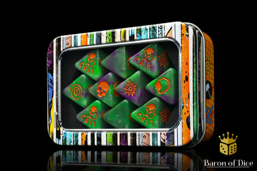 Baron of Dice: "Goblin King" D8 Skirmish Dice Set Dice & Gaming Accessories Baron of Dice