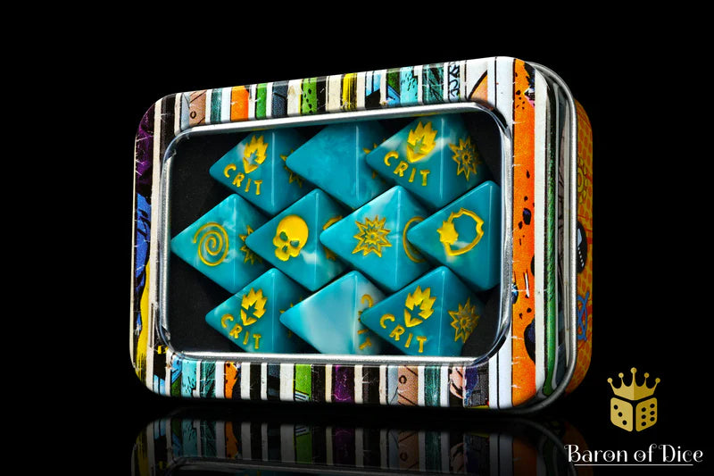 Baron of Dice: "Guardians" D8 Skirmish Dice Set Dice & Gaming Accessories Baron of Dice
