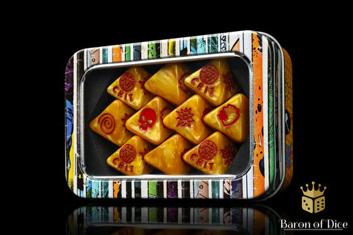 Baron of Dice: "Nuclear Reactor" D8 Skirmish Dice Set Dice & Gaming Accessories Baron of Dice