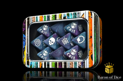 Baron of Dice: "Secret Collective" D8 Skirmish Dice Set Dice & Gaming Accessories Baron of Dice