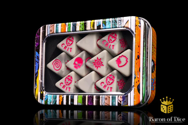 Baron of Dice: "Watchers" D8 Skirmish Dice Set Dice & Gaming Accessories Baron of Dice