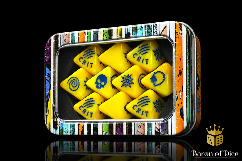 Baron of Dice: "Claws" D8 Skirmish Dice Set Dice & Gaming Accessories Baron of Dice