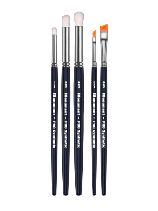Monument Hobbies: PRO Synthetic Drybrush Set Hobby Brushes Warp Speed Distribution
