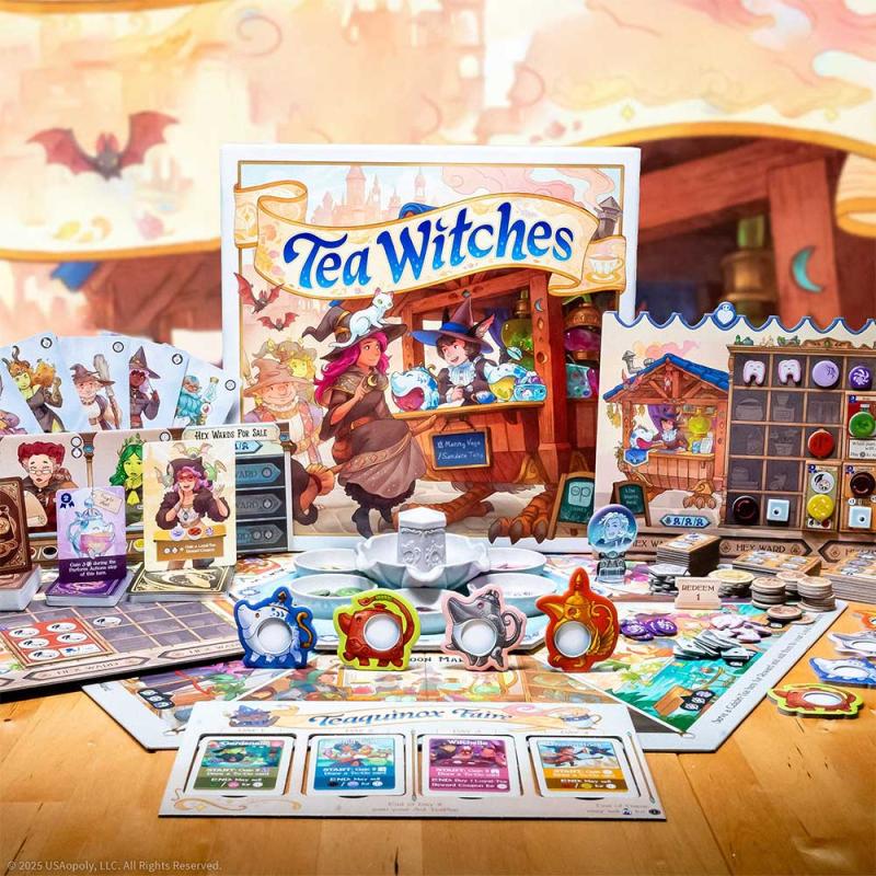 Tea Witches Board Games The Op