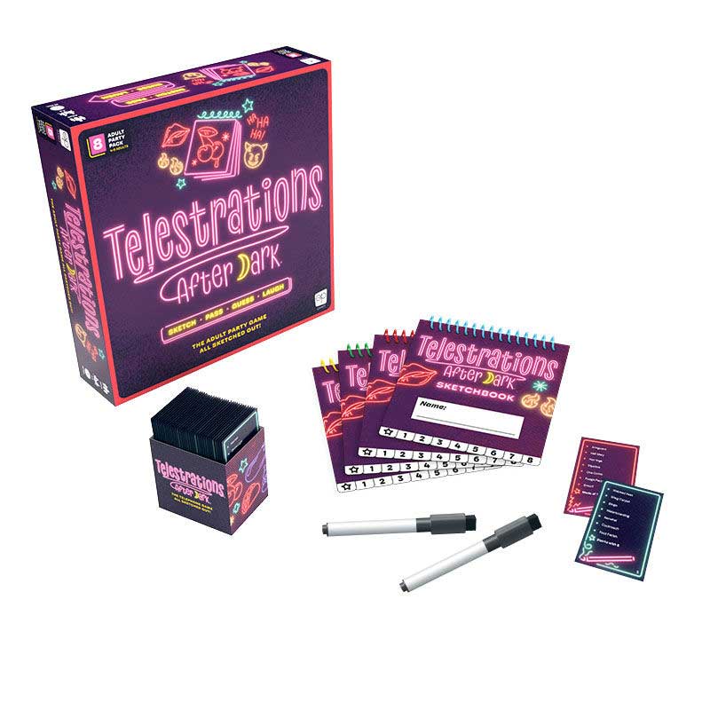 Telestrations: After Dark Board Games The Op