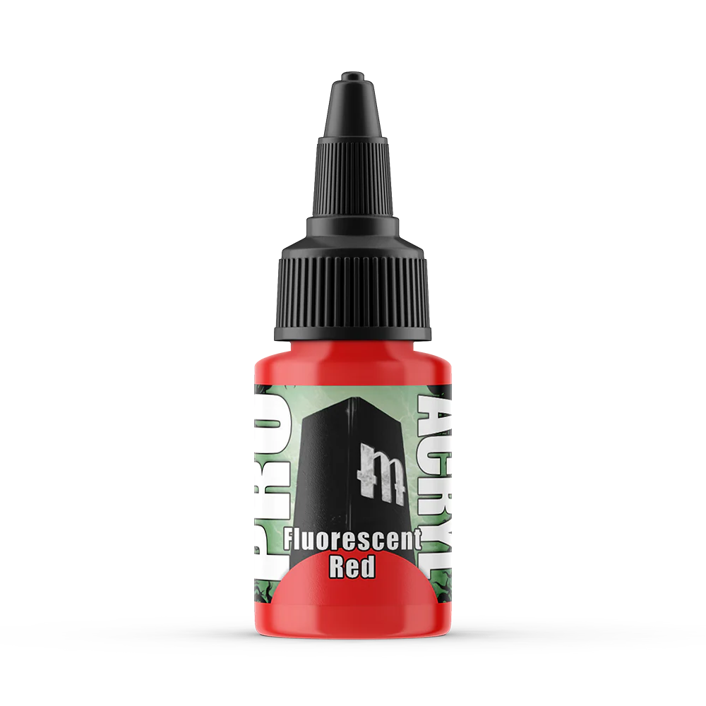 Monument Hobbies: Pro Acryl - Fluorescent Red Model Paints Warp Speed Distribution