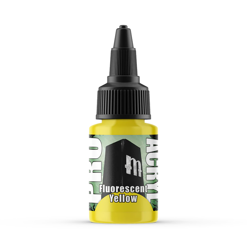 Monument Hobbies: Pro Acryl - Fluorescent Yellow Model Paints Warp Speed Distribution