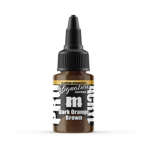 Monument Hobbies: Pro Acryl - Flameon Dark Orange Brown Model Paints Warp Speed Distribution