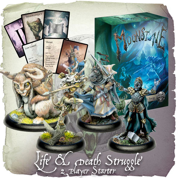 Moonstone: Life & Death Struggle - Two Player Starter Set Moonstone Goblin King Games   