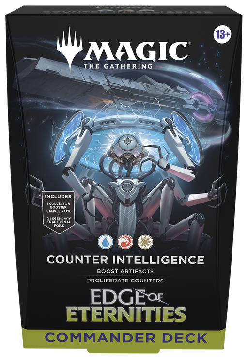 MTG Edge of Eternities - Commander Deck: Counter Intelligence MTG Sealed Magic: The Gathering