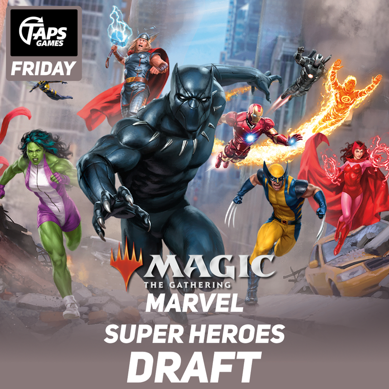 MTG FNM Marvel Super Heroes Booster Draft - Event Ticket (Fridays)