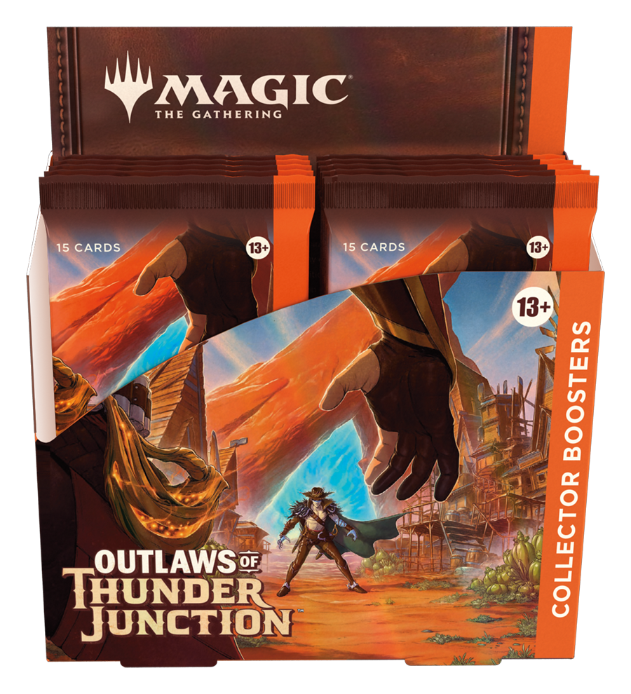 MTG Outlaws of Thunder Junction - Collector Booster Box MTG Sealed Magic: The Gathering   