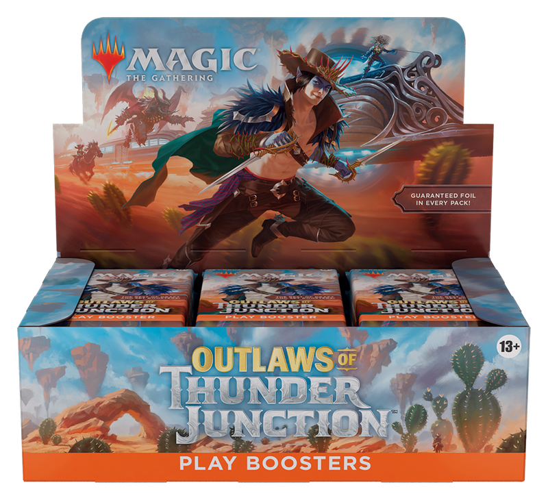 MTG Outlaws of Thunder Junction - Play Booster Box MTG Sealed Magic: The Gathering   