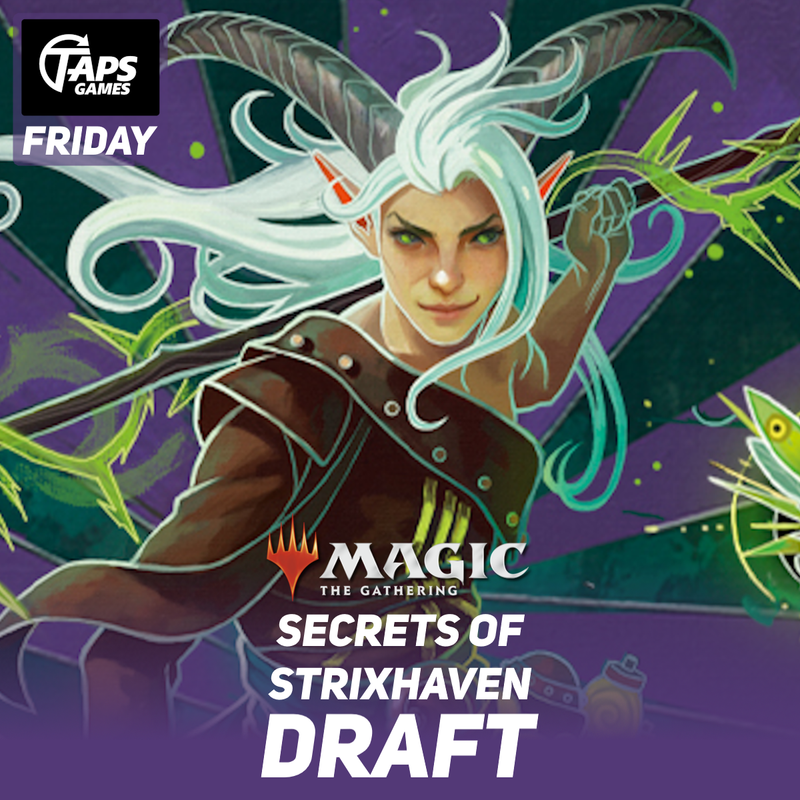 MTG FNM Secrets of Strixhaven Booster Draft - Event Ticket (Fridays) Event Taps Games