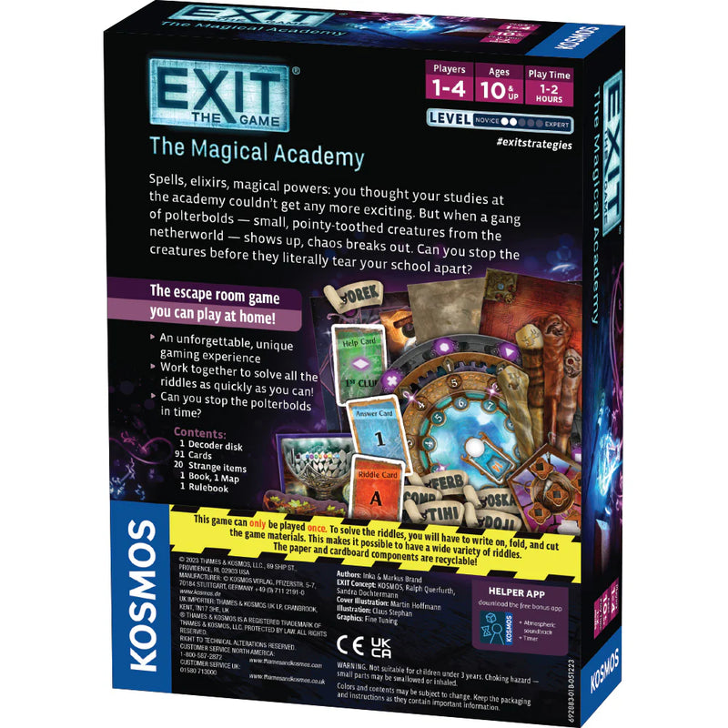 Exit: The Magical Academy (2024) Board Games Kosmos   