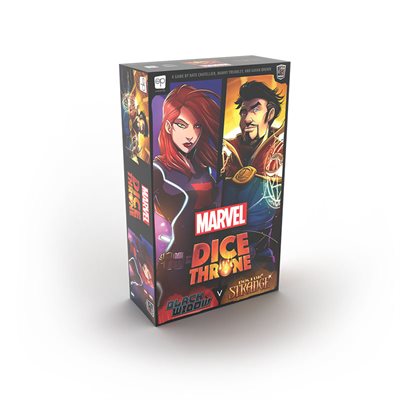 Dice Throne: Marvel 2-Hero Box - Black Widow & Dr. Strange Board Games Roxley Games   
