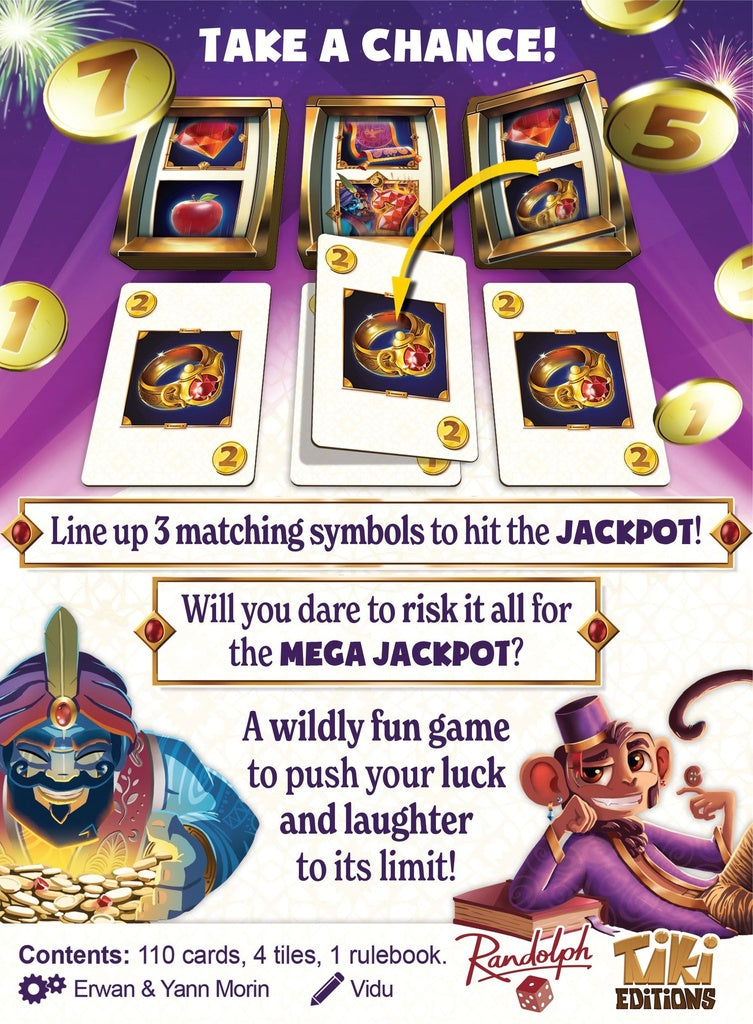 Mega Jackpot Board Games TIKI Editions