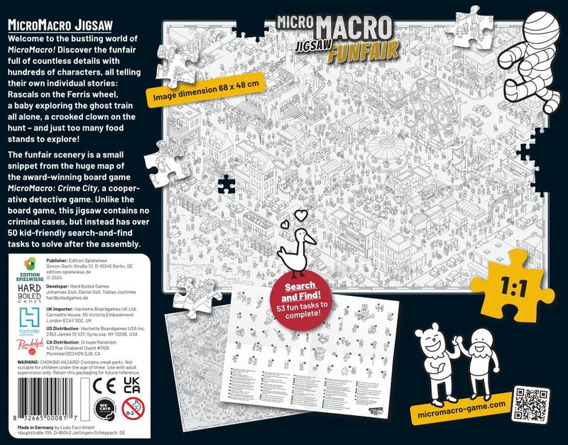 MicroMacro Jigsaw: Funfair Board Games Spielwiese