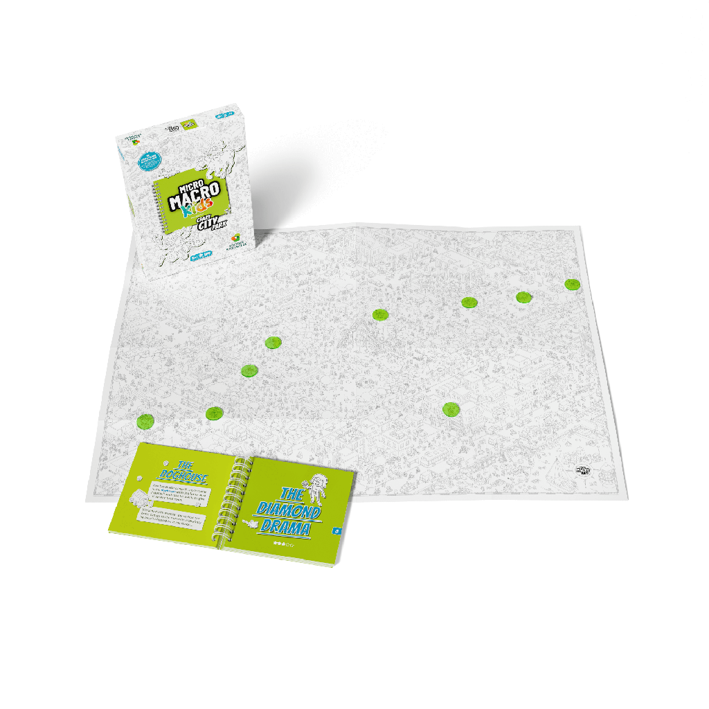 MicroMacro Kids: Crazy City Park Board Games Spielwiese