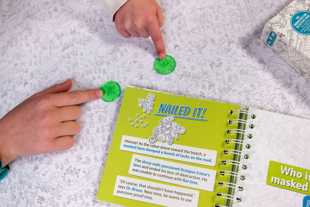 MicroMacro Kids: Crazy City Park Board Games Spielwiese