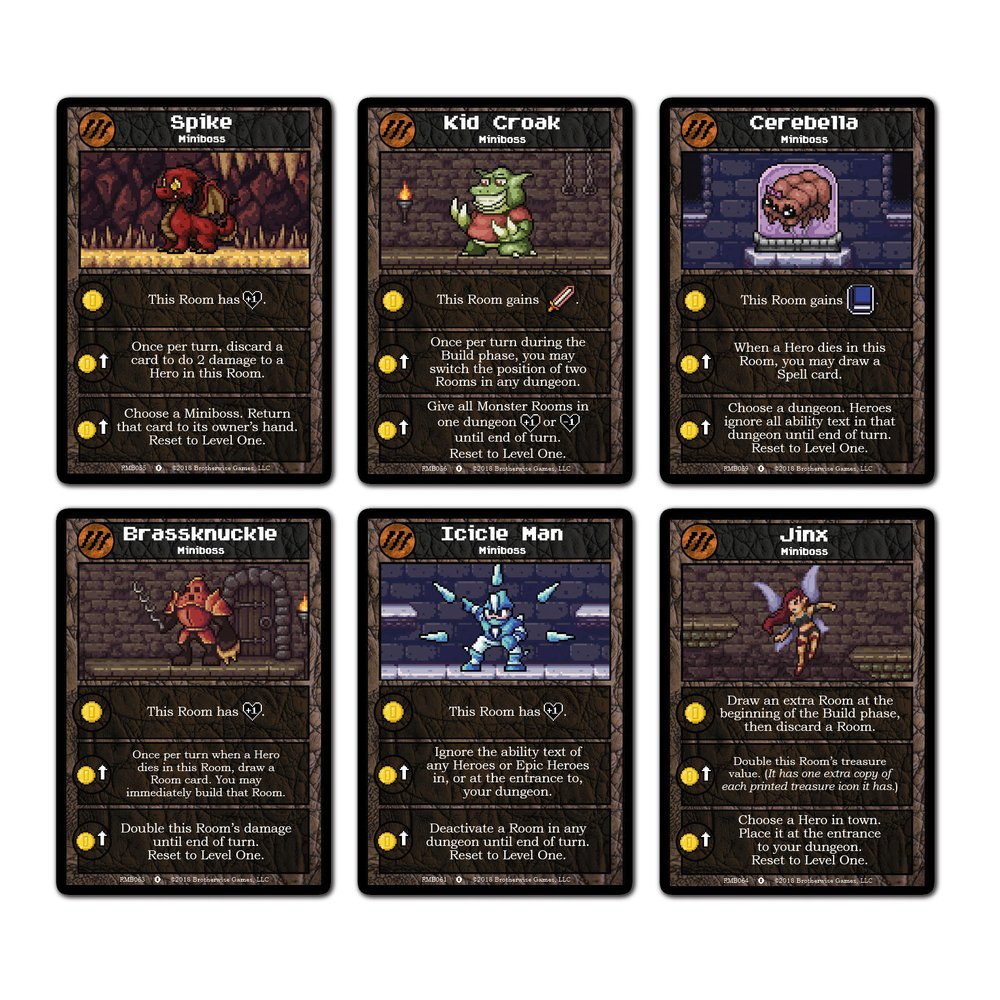 Boss Monster: Rise Of The Minibosses Expansion Board Games Brotherwise Games   