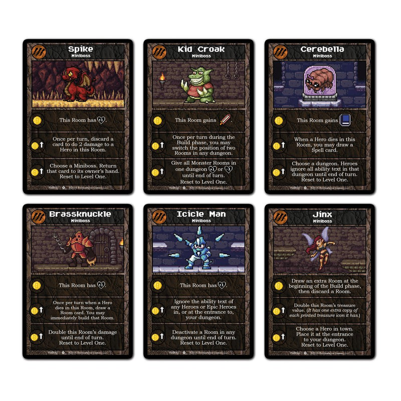 Boss Monster: Rise Of The Minibosses Expansion Board Games Brotherwise Games   