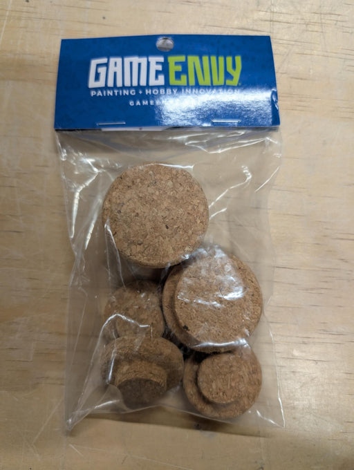 Game Envy: Hobby Holder - Variety Cork Pack (3/1/1) Hobby Brushes Game Envy