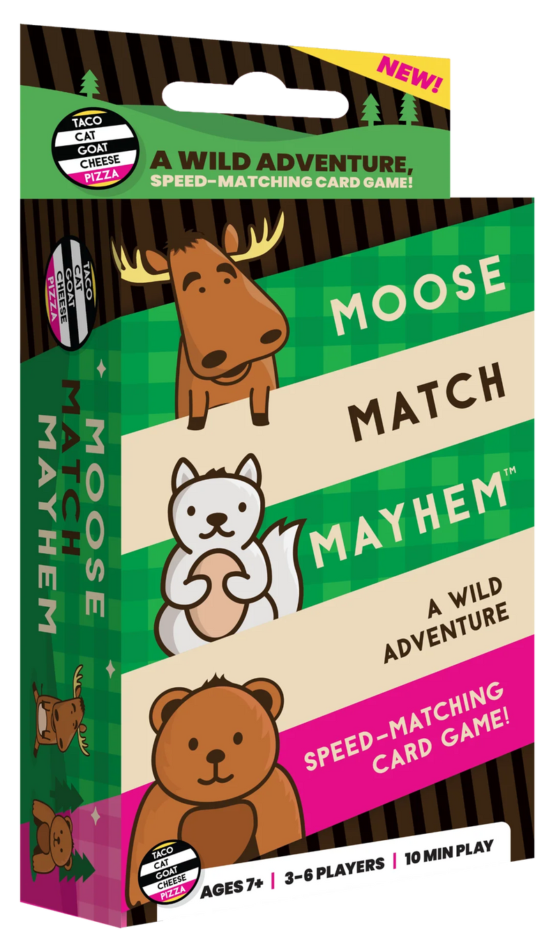 Moose Match Mayhem Board Games Blue Orange Games