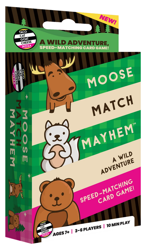 Moose Match Mayhem Board Games Blue Orange Games