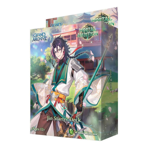 Grand Archive: Mortal Ambition Starter Deck - Jin Grand Archive Sealed Weebs of the Shore   