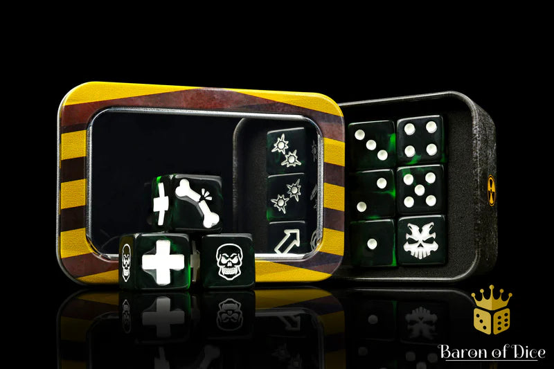 Baron of Dice: "Gunsmith" Skirmish Dice Set Dice & Gaming Accessories Baron of Dice