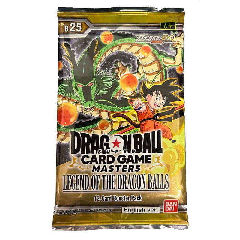 Dragon Ball Super Masters Legend of the Dragon Balls [ZENKAI Series EX 8] - Booster Pack Dragon Ball Super Sealed Dragon Ball Super   