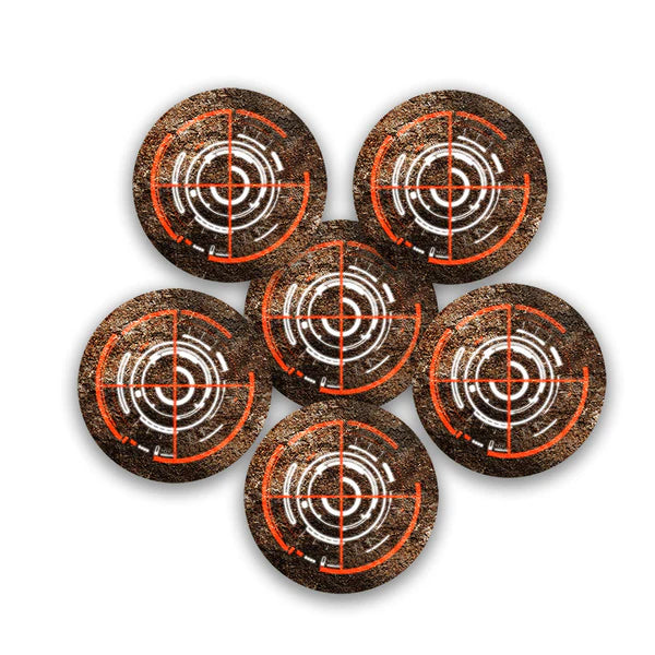 Frontline Gaming: Objective Markers - New World (Orange) Terrain FLG   